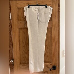 NWT Liz Claiborne pants- beige Large
